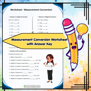 Grade 2 Measurement Conversion Worksheet | Length, Weight & Units Practice with Answer Key
